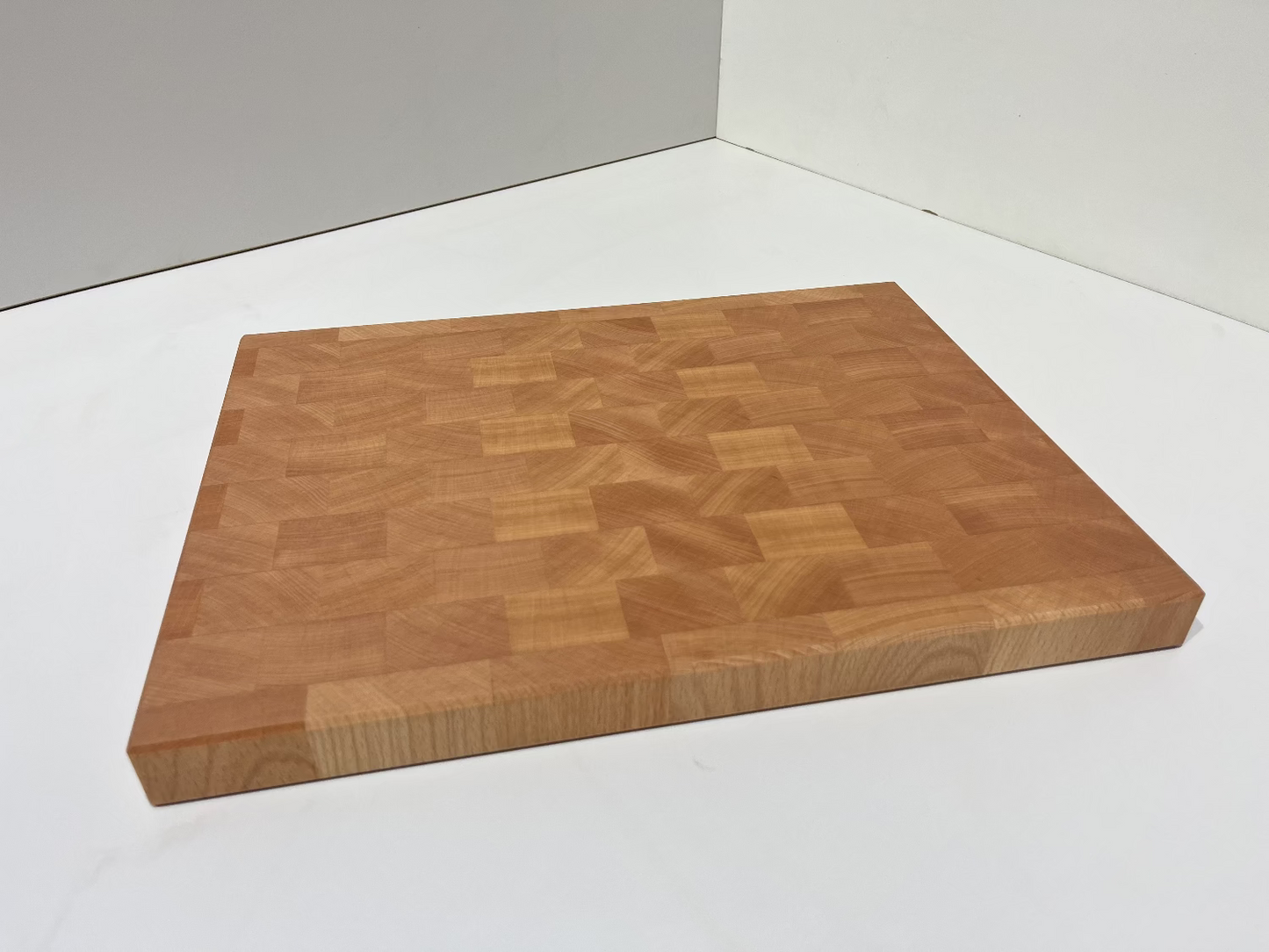 Schneidebrett in Hirnholzoptik 40 x 30 x 3 cm Buche