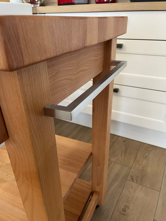 Handtuchhalter aus Edelstahl – Perfekte Ergänzung für Ihren Küchenwagen